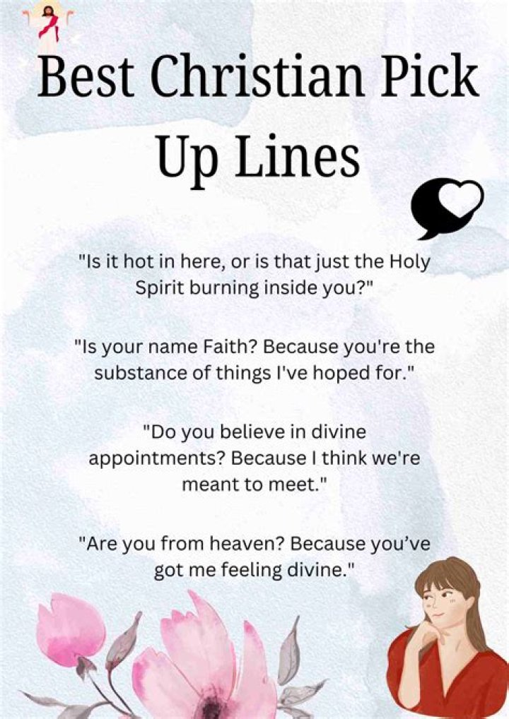 Biblical Pick Up Lines For Divine Connections