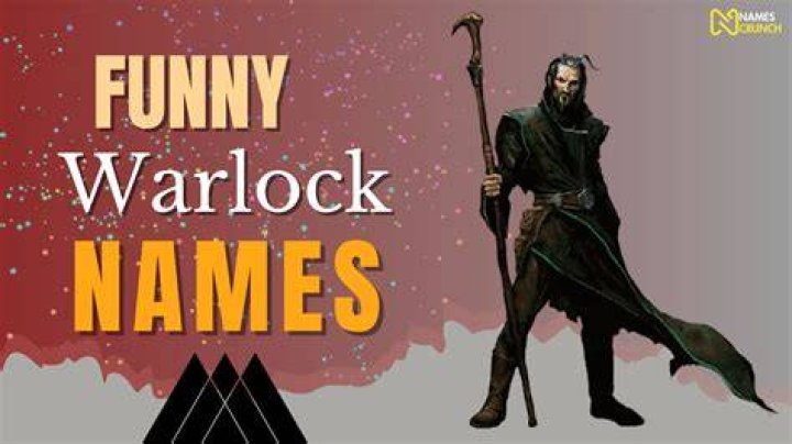 Discover The Magic Of Hilarious Warlock Names