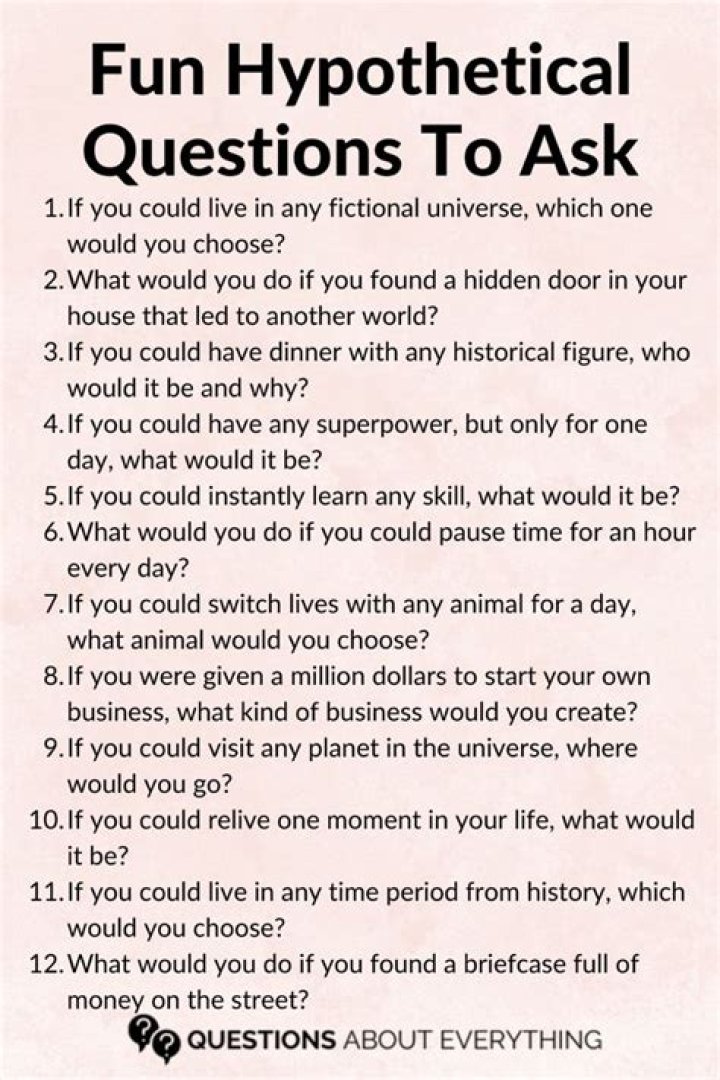 Hypothetical Questions That Ignite Family Bonds And Insight