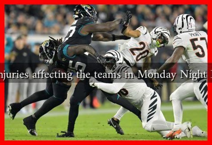 Monday Night Football Injuries Uncovered