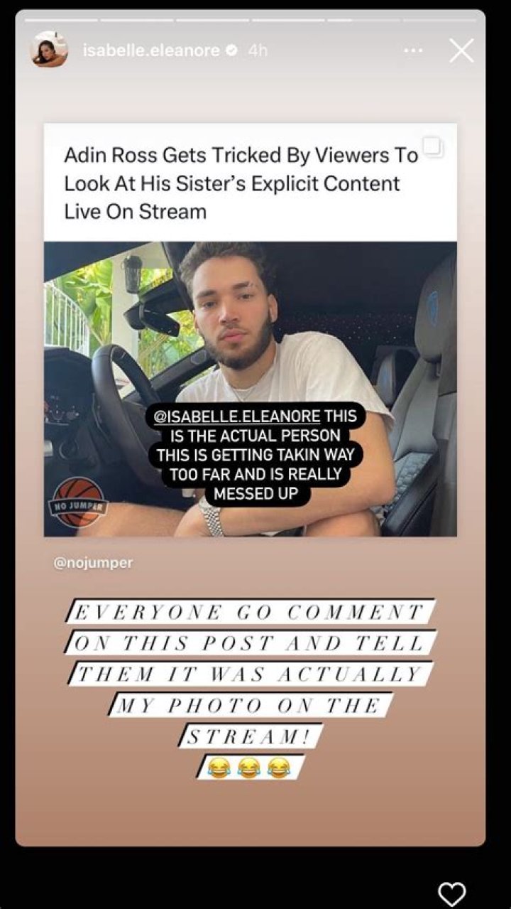 The Adin Ross Sister OnlyFans Leak Exposed