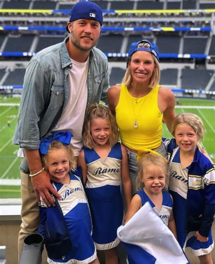 Unveiling The Family Life And Values Of NFL Star Matthew Stafford