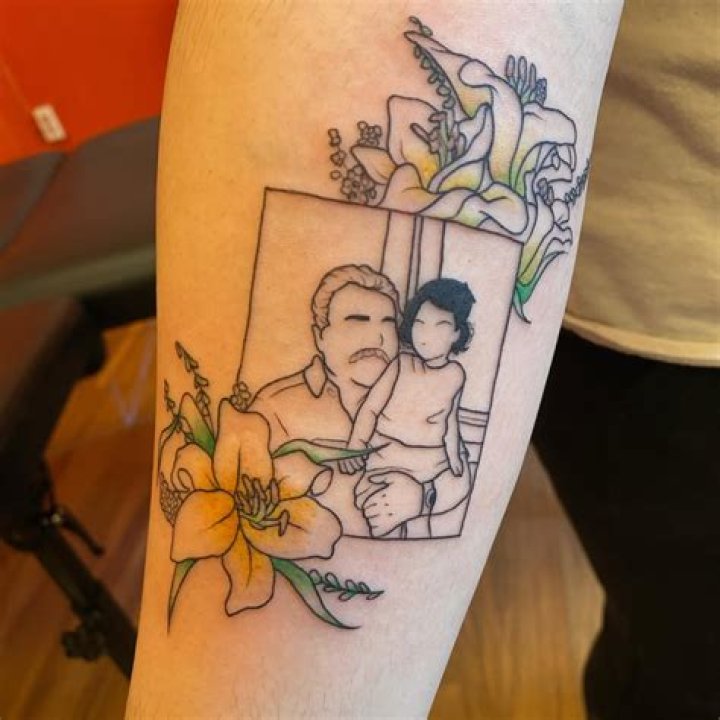 Unveiling The Heartfelt Symbolism Of Father Daughter Tattoos