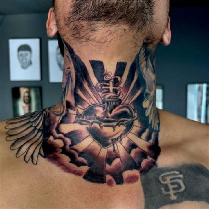 Unveiling The Meaning And Symbolism Behind Broken Heart Tattoos On The Neck